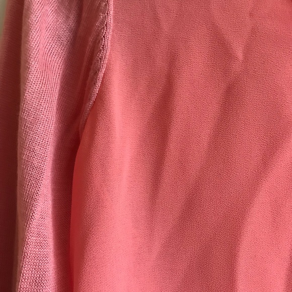 Kardashian Kollection Chiffon & Knit Shirt - Picture 7 of 7